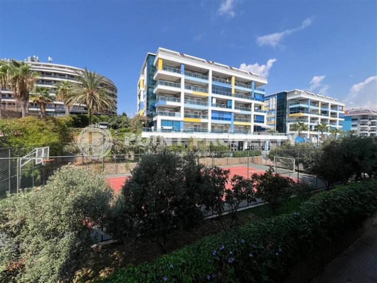 Солнечная 1+1, 65 м², район Кестель, Аланья, с частичным видом на море-id-10372-фото-28