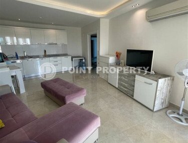 Просторная квартира 1+1, 65 м², район Махмутлар, в комплексе отельного типа, частичный вид на море-id-10375-фото-4