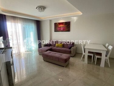 Просторная квартира 1+1, 65 м², район Махмутлар, в комплексе отельного типа, частичный вид на море-id-10375-фото-5