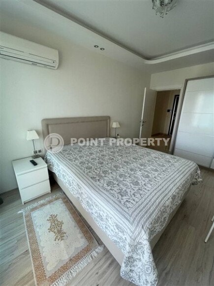 Просторная квартира 1+1, 65 м², район Махмутлар, в комплексе отельного типа, частичный вид на море-id-10375-фото-10