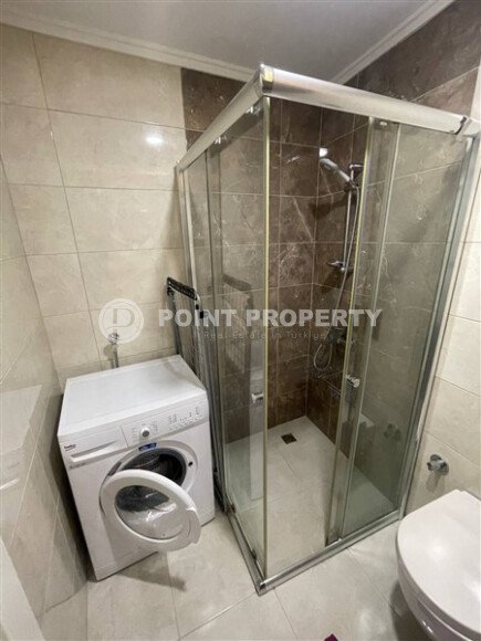 Просторная квартира 1+1, 65 м², район Махмутлар, в комплексе отельного типа, частичный вид на море-id-10375-фото-13