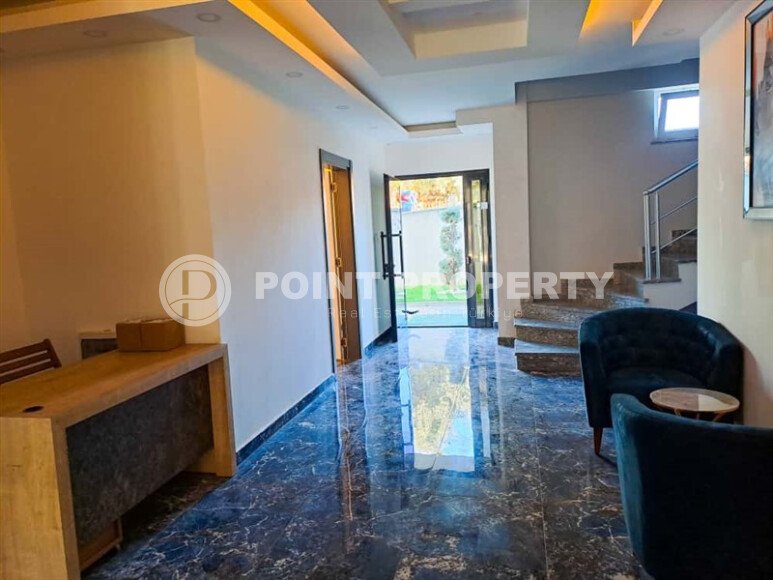 Светлая и уютная квартира 1+1, 56 м² в современном жилом комплексе с полной инфраструктурой в Махмутларе-id-10376-фото-12