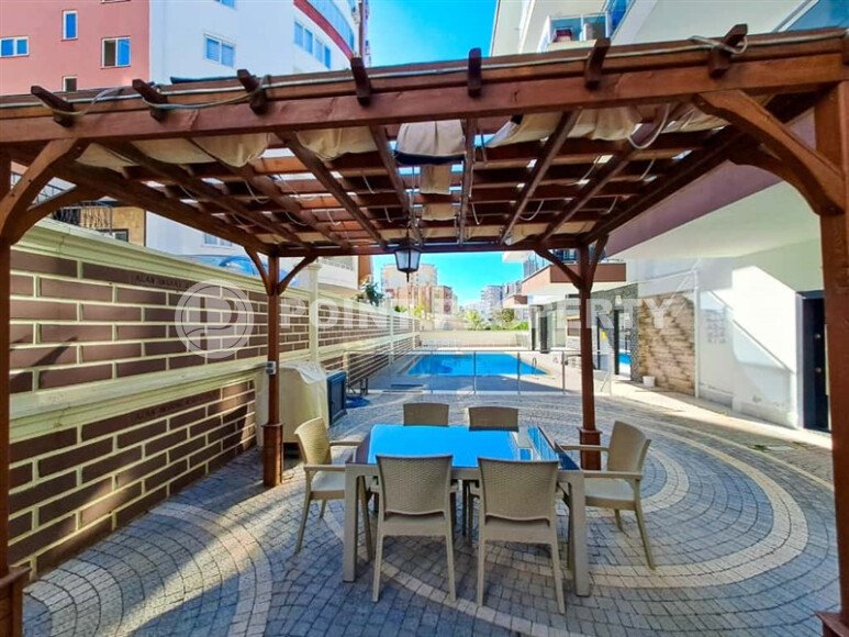 Светлая и уютная квартира 1+1, 56 м² в современном жилом комплексе с полной инфраструктурой в Махмутларе-id-10376-фото-19