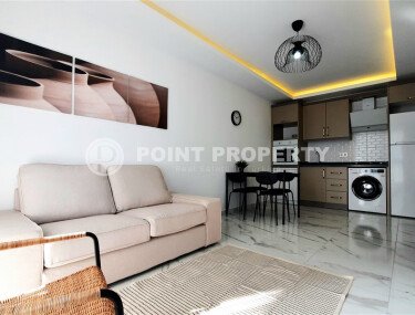 Просторная светлая квартира 2+1, 85 м² с полной мебелью и техникой в современном жилом комплексе в Махмутларе-id-10378-фото-3