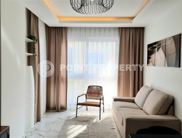 Просторная светлая квартира 2+1, 85 м² с полной мебелью и техникой в современном жилом комплексе в Махмутларе-id-10378-фото-2