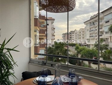 Просторная светлая двухспальная квартира 2+1, 110 м² с частичным видом на море в меблированном жилом комплексе в Обагёле-id-10380-фото-4