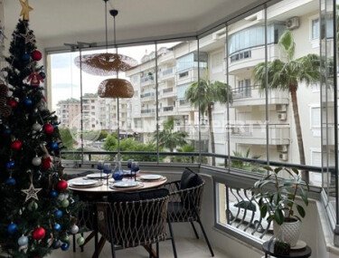 Просторная светлая двухспальная квартира 2+1, 110 м² с частичным видом на море в меблированном жилом комплексе в Обагёле-id-10380-фото-5