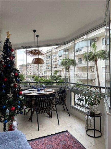 Просторная светлая двухспальная квартира 2+1, 110 м² с частичным видом на море в меблированном жилом комплексе в Обагёле-id-10380-фото-5