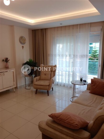 Просторная светлая квартира 1+1, 70 м² с мебелью и техникой в современном жилом комплексе в Обагёле-id-10381-фото-2