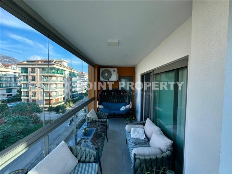 Квартира 2+1, 105 м² на первой линии моря в Кестеле с видом на море-id-10386-фото-17