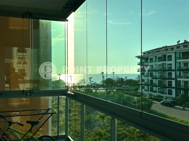 Квартира 2+1, 105 м² на первой линии моря в Кестеле с видом на море-id-10386-фото-19