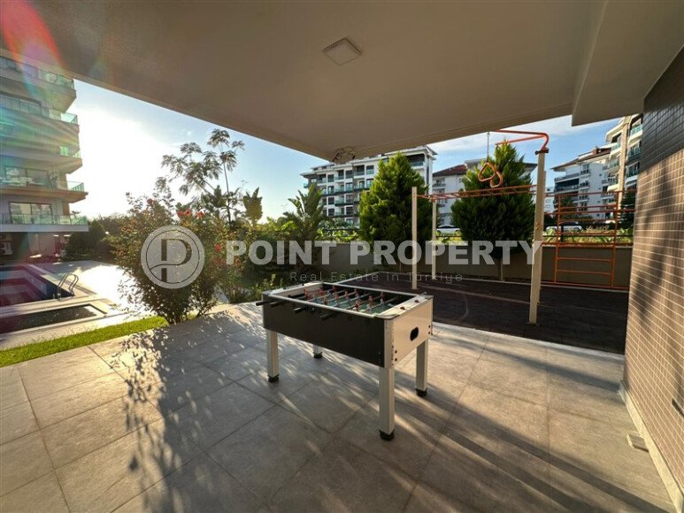 Квартира 2+1, 105 м² на первой линии моря в Кестеле с видом на море-id-10386-фото-25