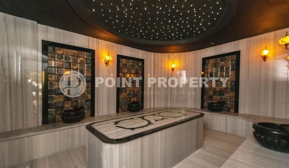 Квартира 2+1, 105 м² на первой линии моря в Кестеле с видом на море-id-10386-фото-30