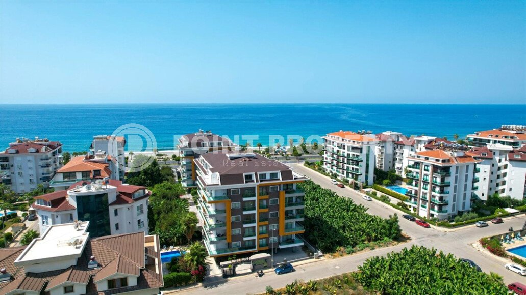 Квартира 2+1, 105 м² на первой линии моря в Кестеле с видом на море-id-10386-фото-37