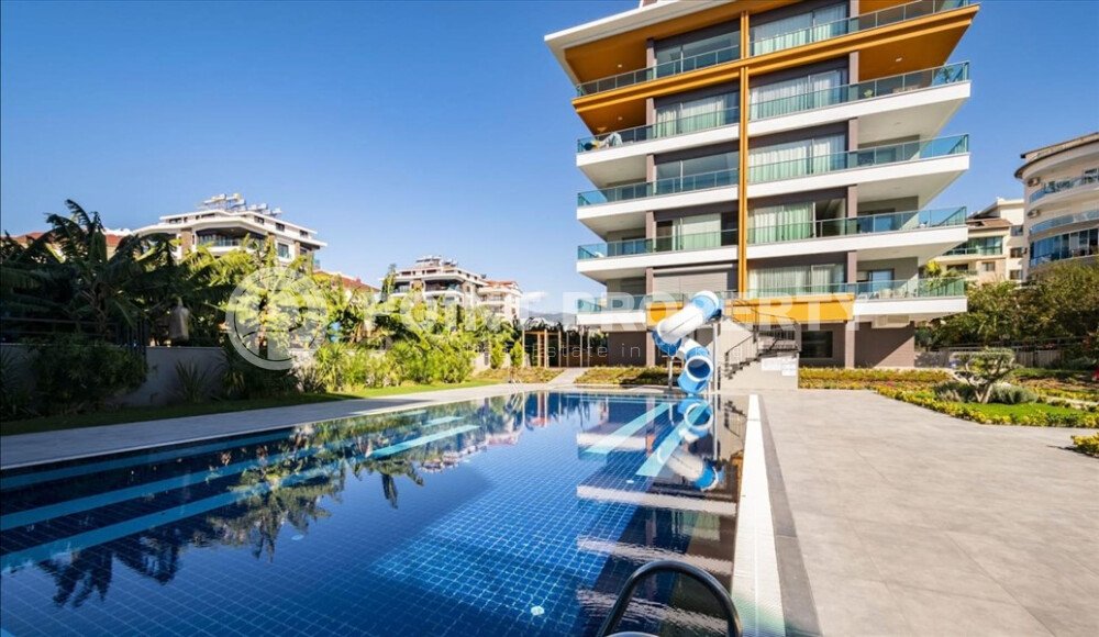 Квартира 2+1, 105 м² на первой линии моря в Кестеле с видом на море-id-10386-фото-38