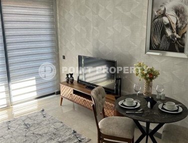 Современная квартира 1+1 в центре Аланьи рядом с пляжем Кейкубат-id-10387-фото-5