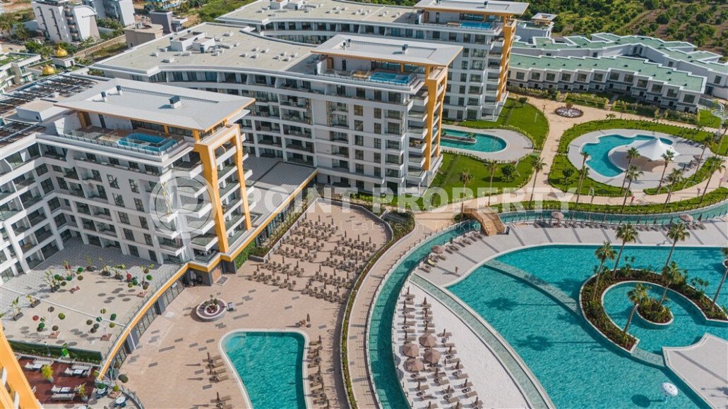 4+1 apartment in a hotel-type complex in the Türkler area. Citizenship-id-10388-photo-24