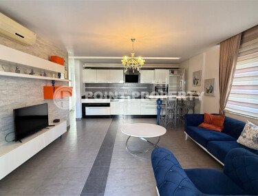 Stylish apartment, 115 m², Oba district, in a prestigious complex-id-10393-photo-1