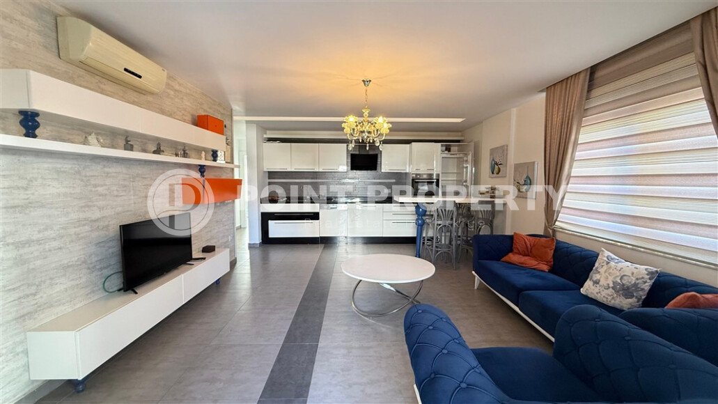 Stylish apartment, 115 m², Oba district, in a prestigious complex-id-10393-photo-1
