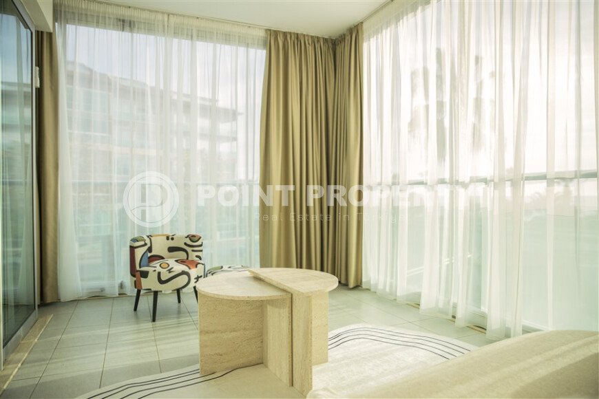 Квартира 2+1 площадью 120 м² на первой линии в Кестеле, Алания-id-9553-фото-32