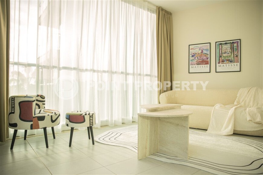 Квартира 2+1 площадью 120 м² на первой линии в Кестеле, Алания-id-9553-фото-34