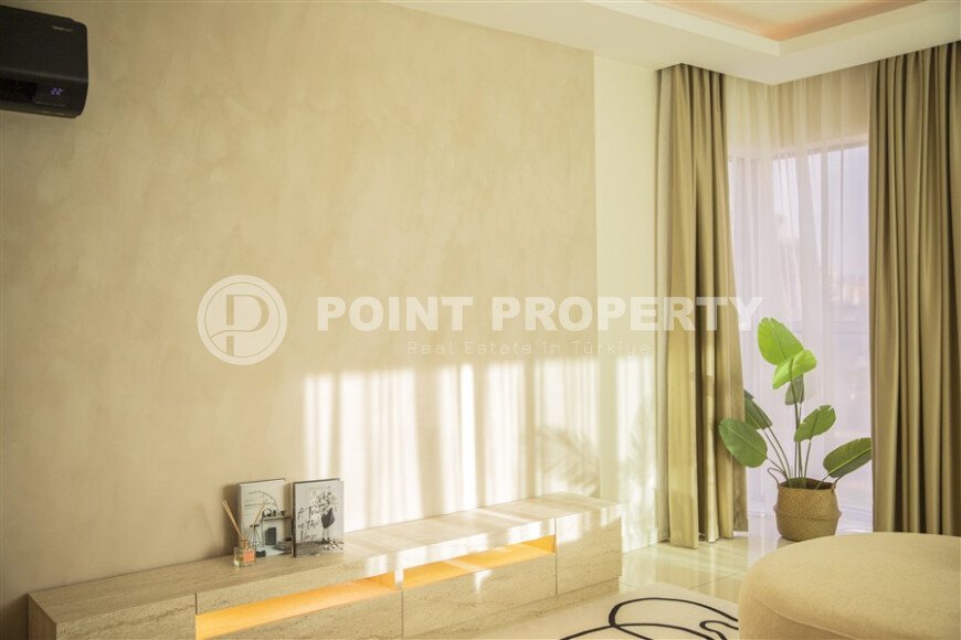 Квартира 2+1 площадью 120 м² на первой линии в Кестеле, Алания-id-9553-фото-35