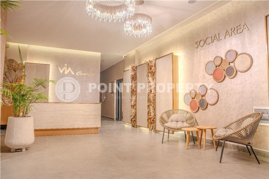 Квартира 2+1, 130 м² в роскошном комплексе на первой линии моря в Каргыджаке-id-10394-фото-35