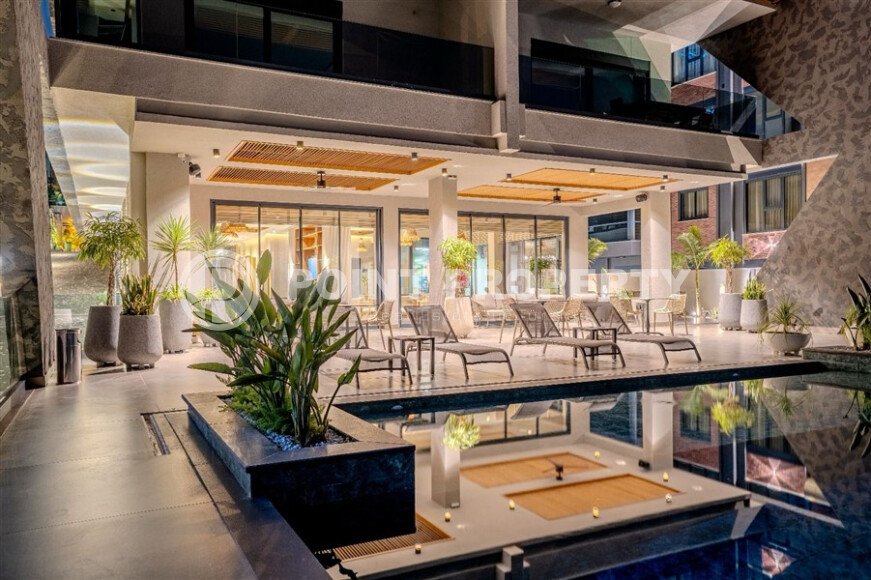 Квартира 2+1, 130 м² в роскошном комплексе на первой линии моря в Каргыджаке-id-10394-фото-42