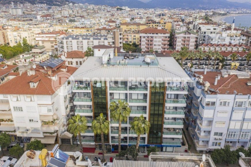 Современная квартира – 56 м², Центр Аланьи, в шаге от пляжа Кейкубат-id-10399-фото-14