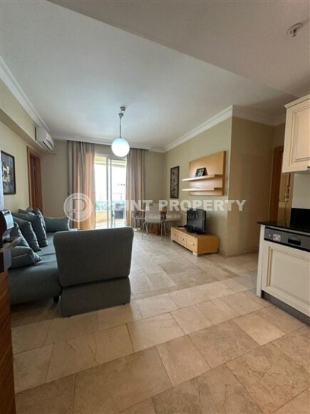 Комфортабельная квартира – 110 м² в комплексе с отелем, район Каргыджак, вид на море-id-10402-фото-4