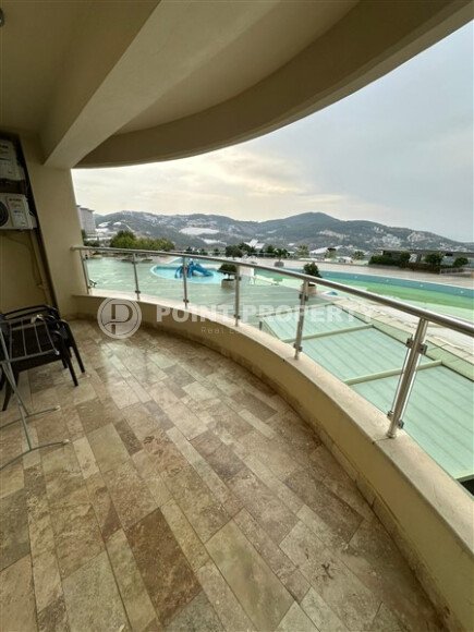 Комфортабельная квартира – 110 м² в комплексе с отелем, район Каргыджак, вид на море-id-10402-фото-11