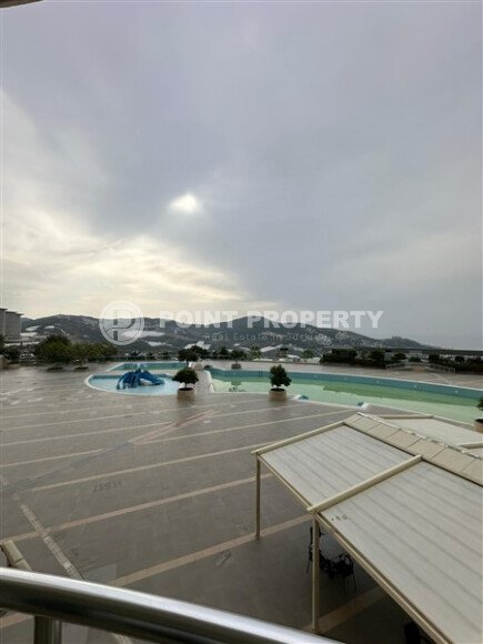 Комфортабельная квартира – 110 м² в комплексе с отелем, район Каргыджак, вид на море-id-10402-фото-12