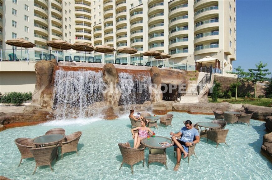 Spacious apartment – 140 m² in a hotel complex, Kargicak district, mountain view-id-10404-photo-2