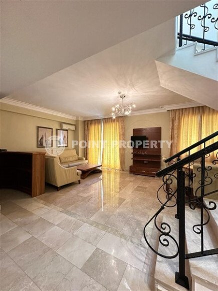 Видовой дуплекс – 110 м² в комплексе с отелем, район Каргыджак, вид на море и горы-id-10405-фото-4