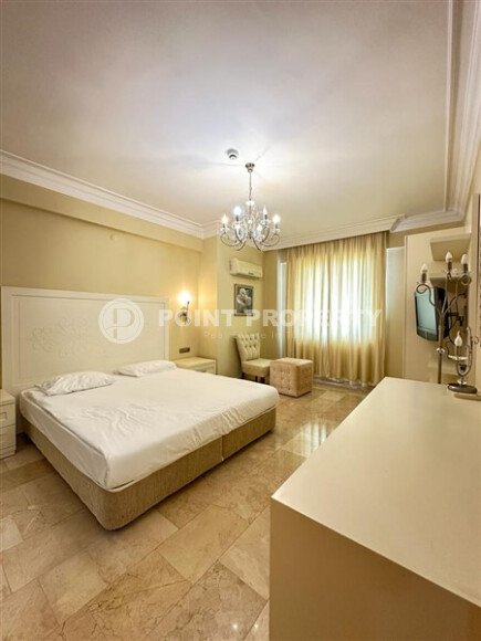 Видовой дуплекс – 110 м² в комплексе с отелем, район Каргыджак, вид на море и горы-id-10405-фото-6