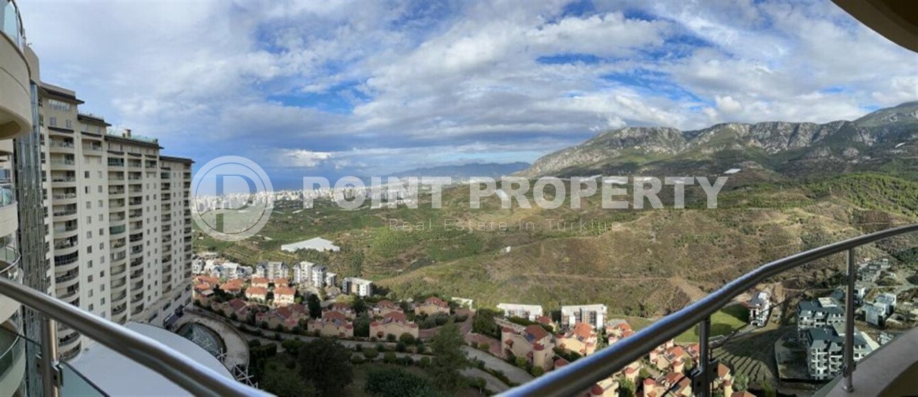 Видовой дуплекс – 110 м² в комплексе с отелем, район Каргыджак, вид на море и горы-id-10405-фото-22