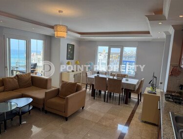 вартира 2+1, 100 м² с панорамным видом на море в районе Тосмур — всего 50 м до пляжа-id-10406-фото-4