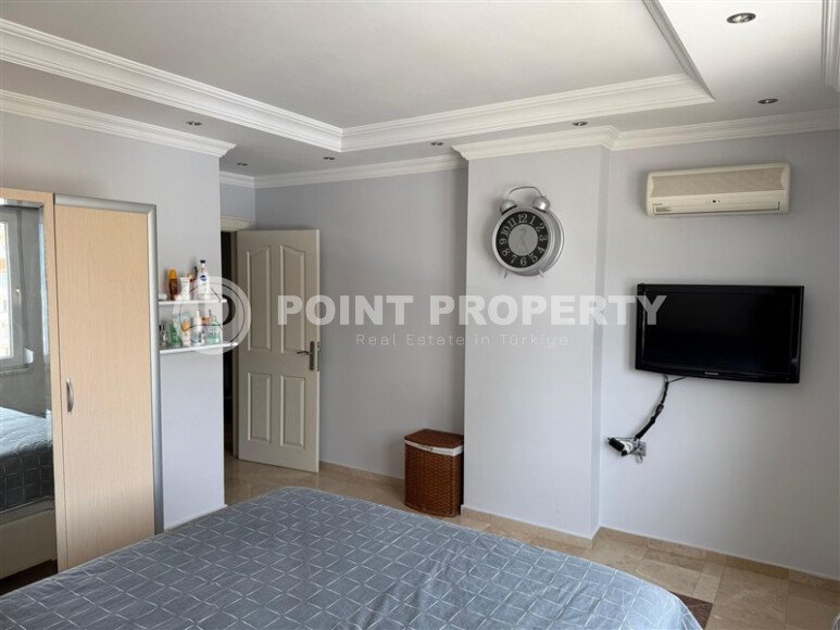 вартира 2+1, 100 м² с панорамным видом на море в районе Тосмур — всего 50 м до пляжа-id-10406-фото-5