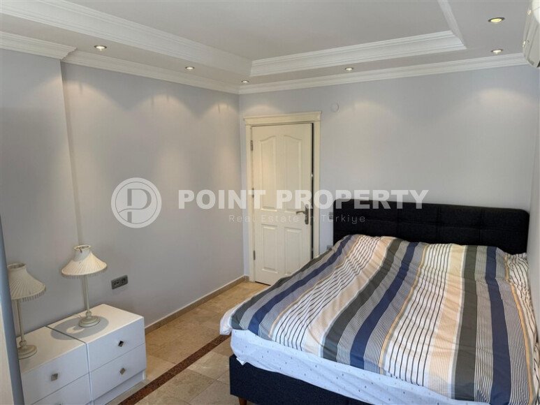 вартира 2+1, 100 м² с панорамным видом на море в районе Тосмур — всего 50 м до пляжа-id-10406-фото-7