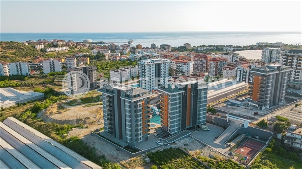 New apartment on the 8th floor in a residential complex at the final stage of construction, 800 meters from the sea-id-6915-photo-1