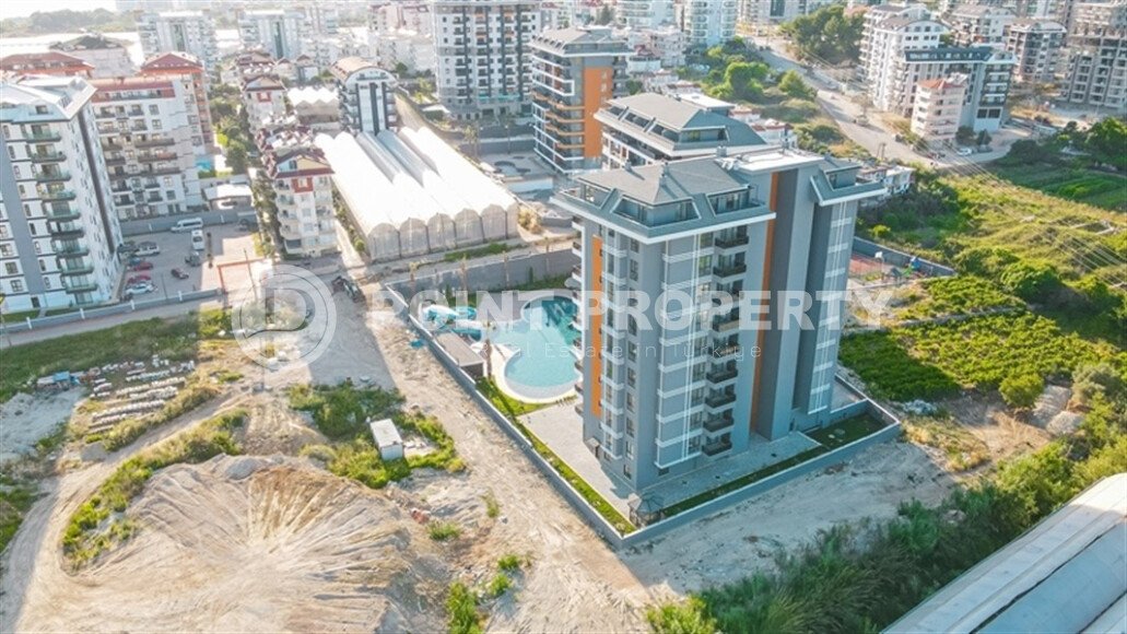 New apartment on the 8th floor in a residential complex at the final stage of construction, 800 meters from the sea-id-6915-photo-3