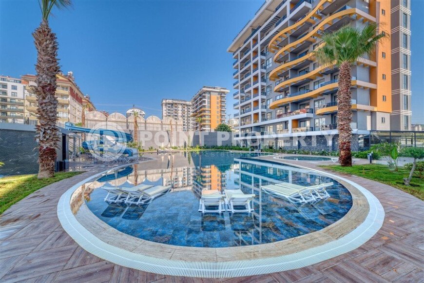 Современная квартира 1+1 – 58 м², район Авсаллар, комплекс с богатой инфраструктурой-id-10414-фото-8