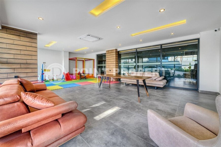 Современная квартира 1+1 – 58 м², район Авсаллар, комплекс с богатой инфраструктурой-id-10414-фото-10