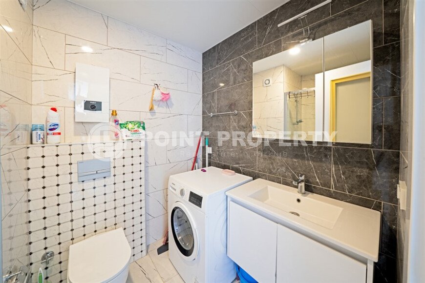 1+1 квартира 50 м² в Авсалларе — светлая меблированная квартира в комплексе с богатой инфраструктурой-id-10427-фото-6