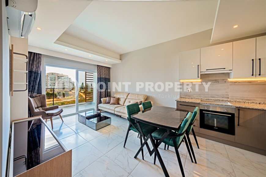 1+1 квартира 50 м² в Авсалларе — меблированное жильё с видом на инфраструктуру комплекса-id-10429-фото-1