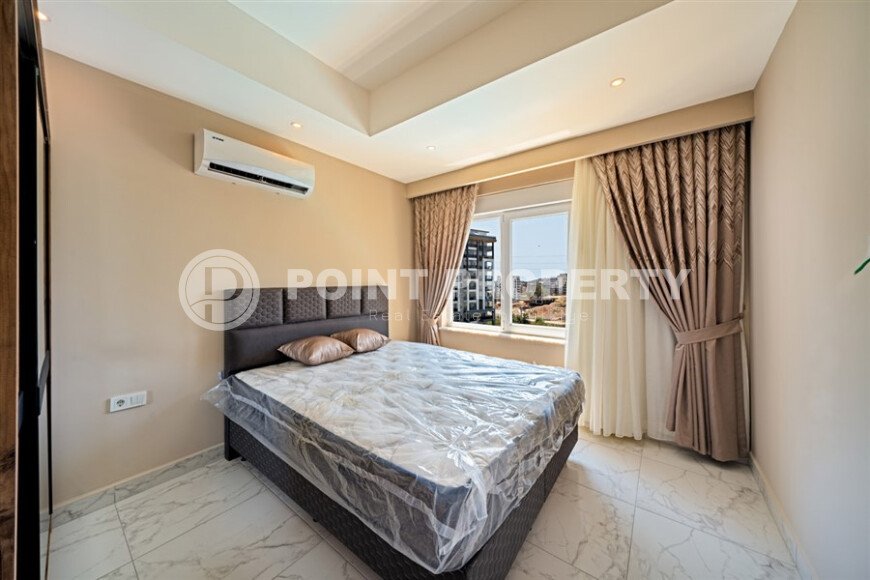 1+1 квартира 50 м² в Авсалларе — меблированное жильё с видом на инфраструктуру комплекса-id-10429-фото-4