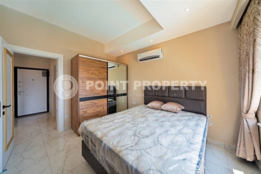 1+1 квартира 50 м² в Авсалларе — меблированное жильё с видом на инфраструктуру комплекса-id-10429-фото-5