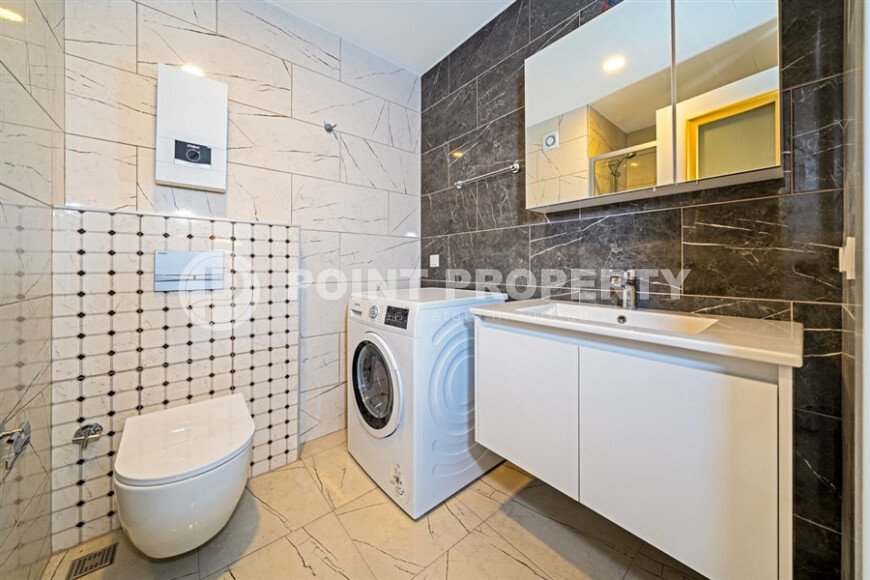 1+1 квартира 50 м² в Авсалларе — меблированное жильё с видом на инфраструктуру комплекса-id-10429-фото-7