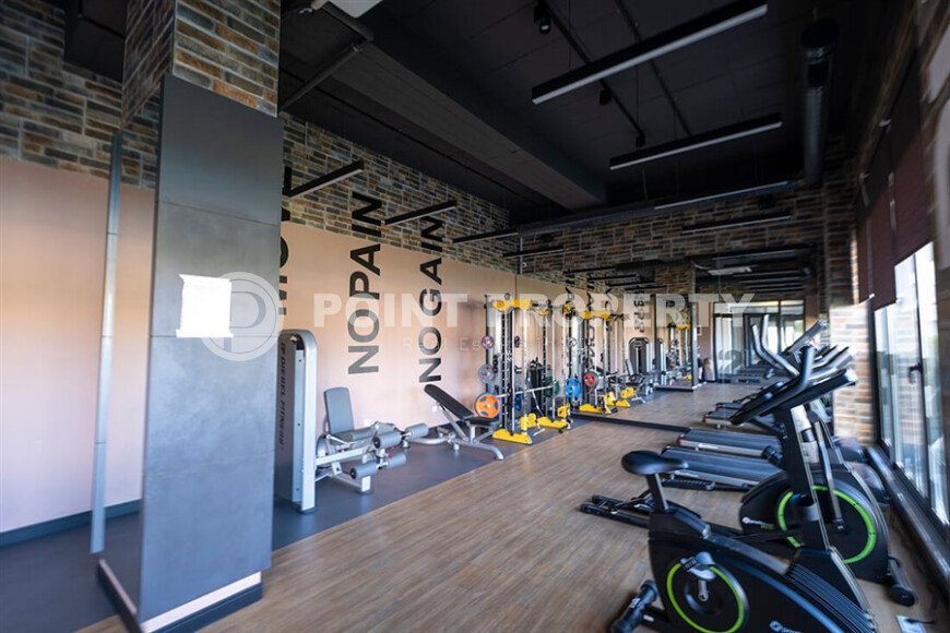 1+1 квартира 50 м² в Авсалларе — меблированное жильё с видом на инфраструктуру комплекса-id-10429-фото-9