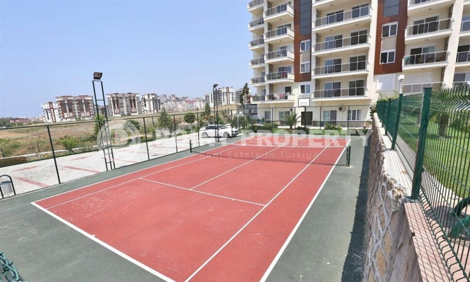 Современный дуплекс 2+1 – 110 м², район Авсаллар, частичный вид на море-id-10436-фото-12